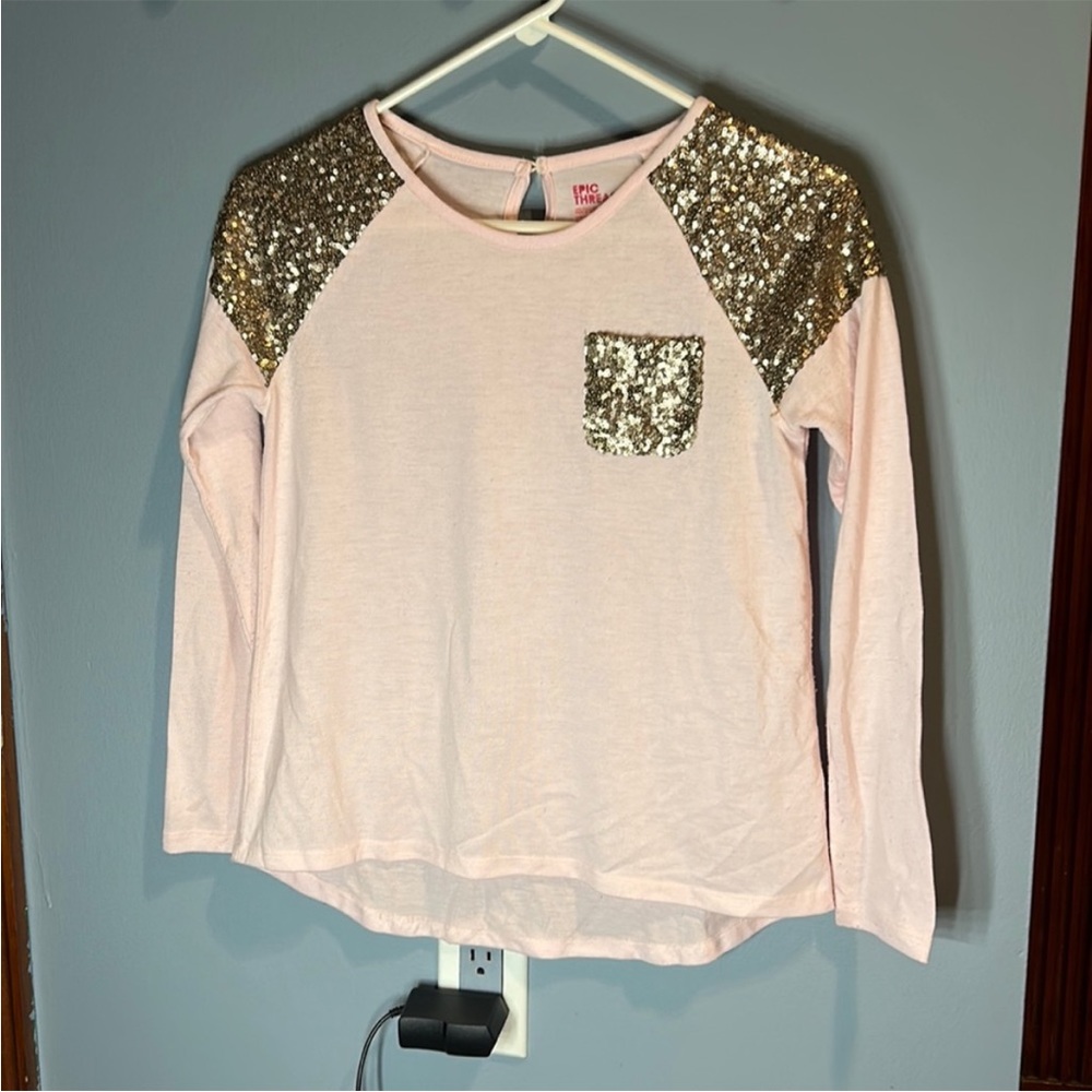 Girls kids size L top